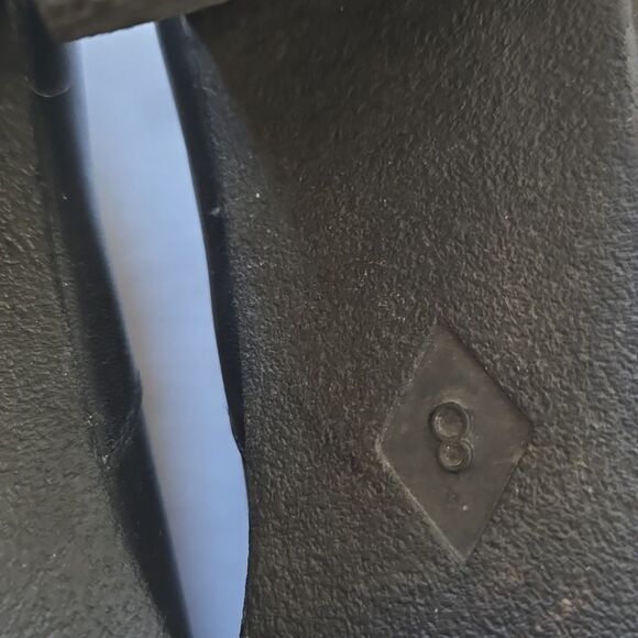 Aerosole Black Leather Shoes size 8 - Picture 9 of 10